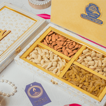 Classic White Dry Fruit Box
